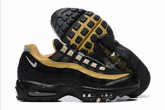 Cheap Nike Air Max 95 Black Yellow Men's Shoes From China-151 - Click Image to Close